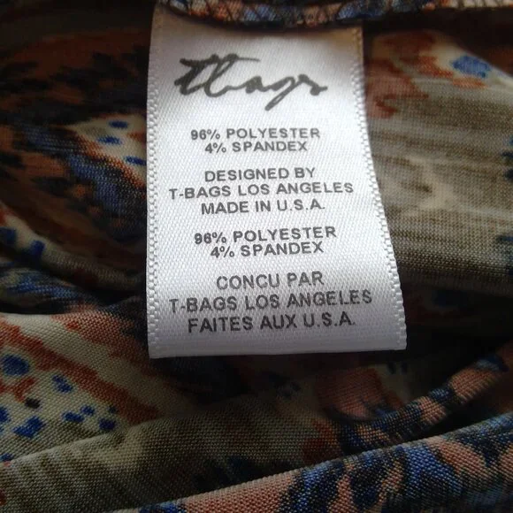 T-Bags Los Angeles Womens Long Beautiful Aztec Design Maxi Tank Dress - Picture 8 of 16